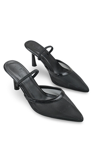 Riccon Γυναικεία παπούτσια με ανοιχτή πλάτη, μυτερή μύτη και λεπτό τακούνι 00...