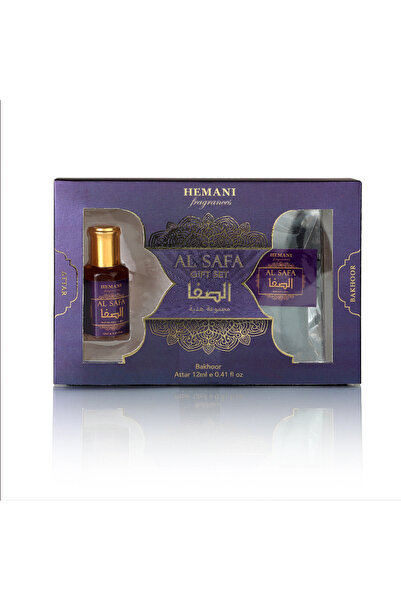 HEMANI Al Safa 2-in-1 Gift Set - Perfume and Incense