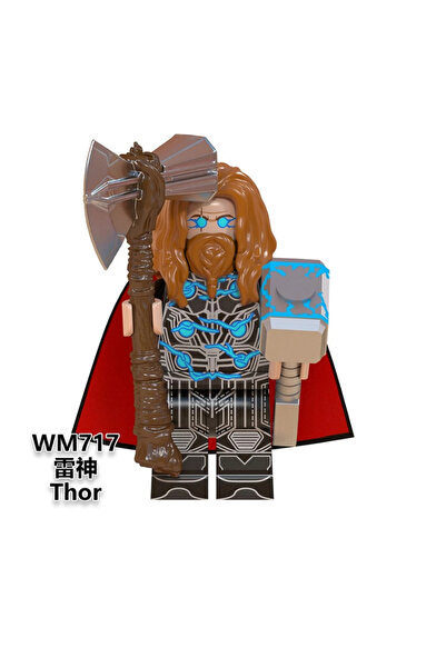 yamanS Thor End Game Figür Yapı Blok Süper Kahraman Oyuncak