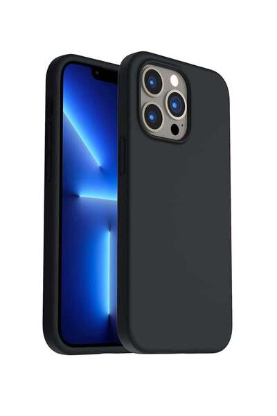 Shopi غطاء حماية من السيليكون متوافق مع هاتف iPhone 14 Pro، غطاء مطاطي ناعم م...
