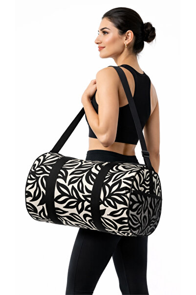 woys Γυναικεία αθλητική τσάντα με σχέδια - Τσάντα γυμναστικής με ιμάντα ώμου