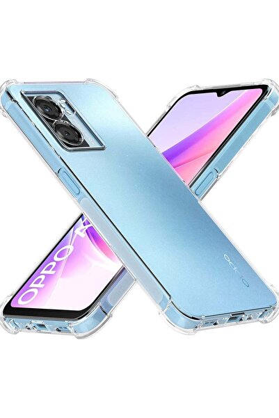 Shopi غطاء حماية شفاف لهاتف OPPO A57 5G / OPPO A77 5G، غلاف خلفي مرن من السيل...