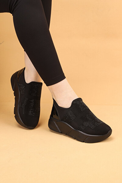 Nilsa Shoes Γυναικεία Πέτρινα Λεπτομερή Ορθοπεδικά Παπούτσια Περπάτημα Sneakers