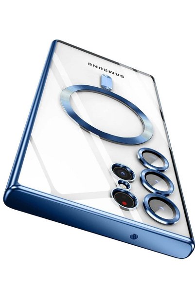 Shopi Case Compatible with Samsung Galaxy S25 Ultra 6.8" | Clear Magnetic Cas...