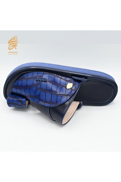 Leather & shoea Crocodile Leather Oriental Shoe