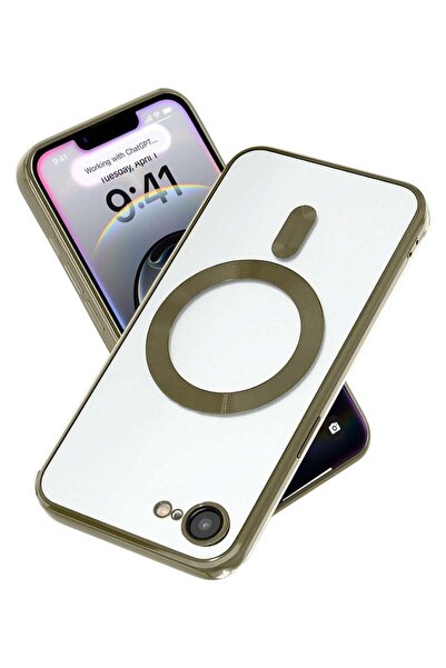 Shopi Apple iPhone 16e 5G 2025 MagSafe Compatible PU Clear Case – Luxury Plat...