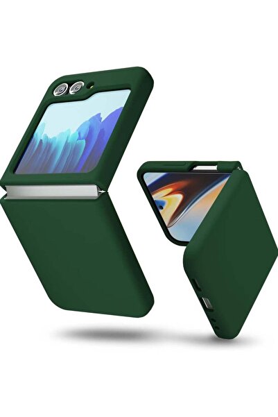 Shopi غطاء سيليكون سائل لهاتف سامسونج جالاكسي Z Flip6 5G - نحيف، مطاطي ناعم، ...