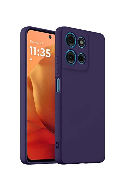 Shopi Motorola Moto G15 4G 2025 Premium Soft Liquid Silicone Case Cover – Egg...