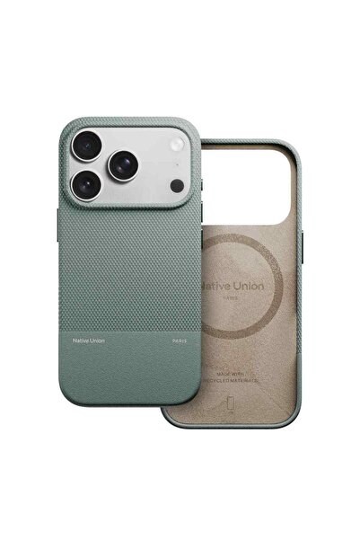 Native Union (RE) Κλασική προστατευτική θήκη για iPhone 17 Pro, σε πράσινο σκ...