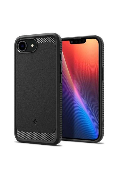 Spigen Ανθεκτική Θωρακισμένη Θήκη MagSafe για iPhone 17e/16e, Μαύρο Ματ