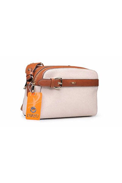 WİKİDAYS.S MODA TRENDİ Women's Cross Shoulder Bag Canvas Fabric Multi-Compart...