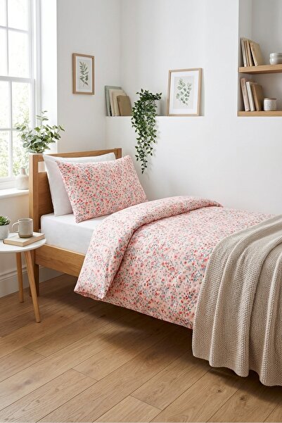 Evmila Λουλουδάτο Ροζ Παιδικό Σετ Πικέ-Ντελικάτο Ρομαντικό Μοντέρνο Καπιτονέ ...