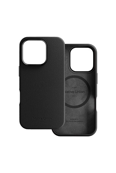 Native Union Husa Active Case pentru iPhone 16 Pro, Black - Protectie Premium
