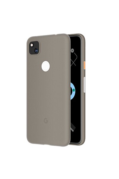 SILKASE Husa 0.3mm pentru Google Pixel 4a, subtire, culoare gri, plastic mat