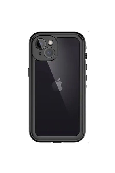 SILKASE Θήκη κατάδυσης για Apple iPhone 15, αδιάβροχη, αντικραδασμική, μαύρη.