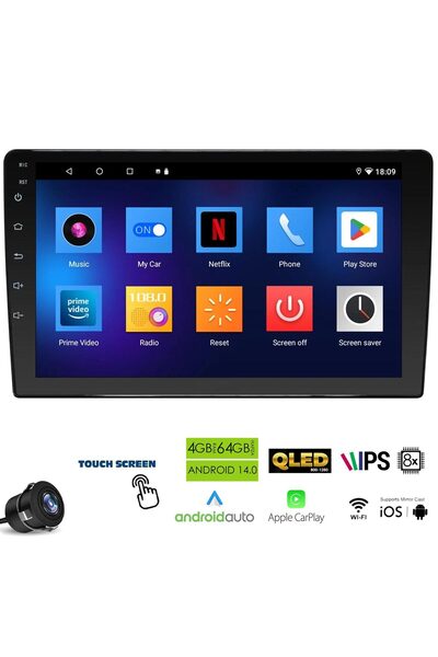 GLADI GL-904 Tablet Multimedya Android 9 İnç Universal 4+64GB 8 Çekirdek