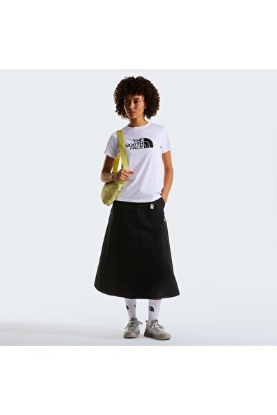 THE NORTH FACE W EVOLUTION HALF DOME SLIM SHORT SLEEVE Kadın Tişört NF0A8FX6FN41 Beyaz-XXL
