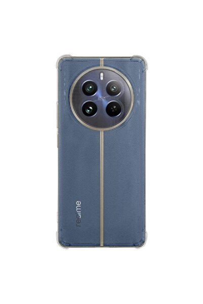 SILKASE Αντικραδασμική θήκη για Realme 12 Pro, προστασία κάμερας, διαφανής σι...