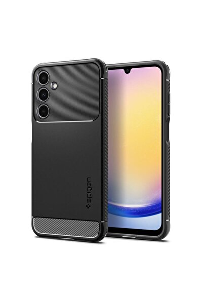 Spigen Здрав брониран калъф, за Samsung Galaxy A25/A35, матово черен