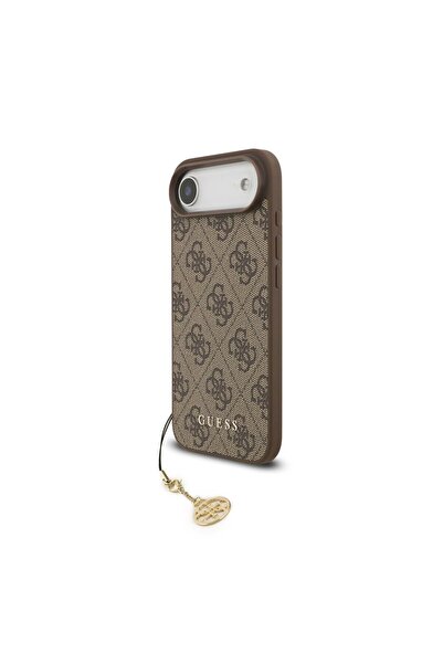 Guess Θήκη 4G Charm MagSafe για iPhone Air Tone on Tone Καφέ