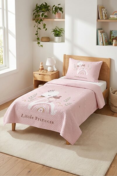 Evmila Σετ Παιδικού Κρεβατιού Princess Swan Rainbow Fairy Tale - Απαλόχρωμο Κ...