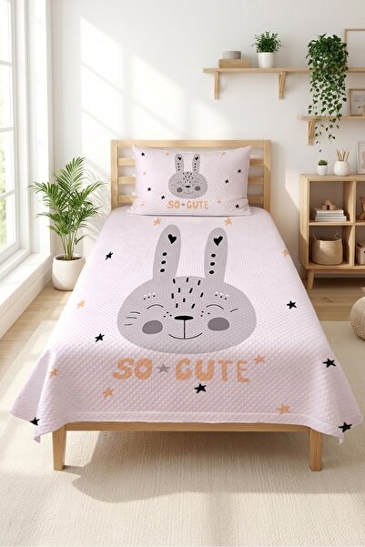 Evmila Cute Young Pique Set with Rabbit Stars - Minimal Animal Themed Nordic ...