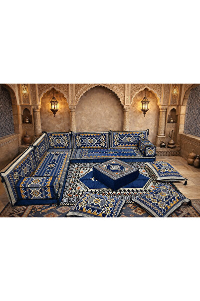 uğurlu şark köşesi El Dokuması Görünümlü Kilim Köşe Takımı (Heybe&Duvar Kilim...