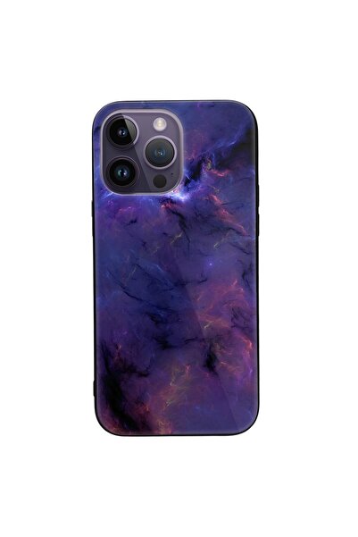 SILKASE Θήκη για Apple iPhone 14 Pro, από καουτσούκ/αλουμίνιο, μαύρο χρώμα, σ...