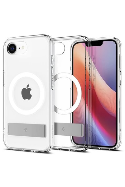 Spigen Husa Ultra Hybrid S MagSafe pentru iphone 17e/16e, transparent