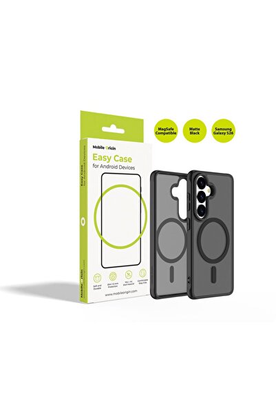 Mobile Origin Easy Case, MagSafe για Samsung Galaxy S26, Μαύρο Ματ