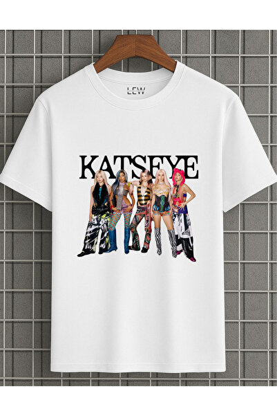 lovver Katseye Group Premium Printed Breathable 100% Cotton T-Shirt