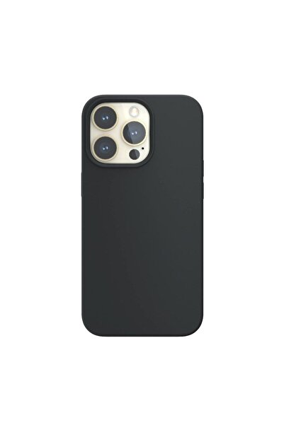 SILKASE Θήκη για Apple iPhone 13 Pro, magcase, μαλακή σιλικόνη, μαύρο χρώμα