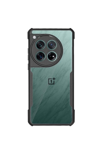 SILKASE Husa Antigravity pentru OnePlus 12, AntiGravity, AntiShock, negru/tra...