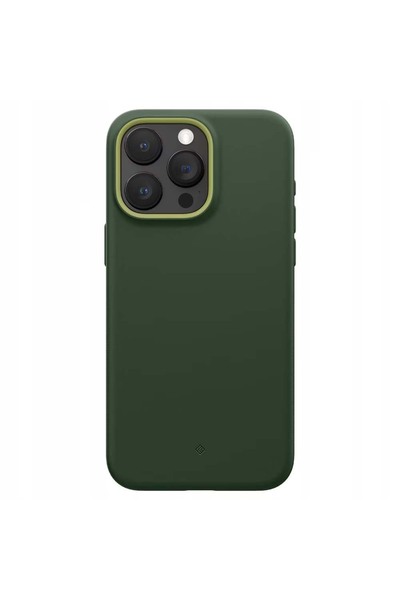 Spigen Husă Caseology Nano Pop Mag pentru iPhone 15 Pro Max, MagSafe, Avo Green