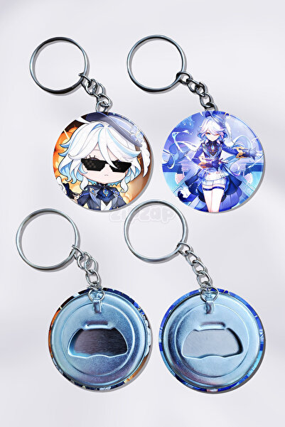 ZipZap Διακοσμητικό Μπρελόκ Τσάντας Furina Genshin Impact (2 ΤΕΜ)