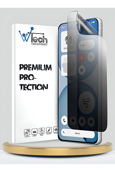 Wtech فيلم حماية هيدروجيل فاخر مضاد للتجسس لهاتف Nothing Phone (4a) 5G 2026، ...
