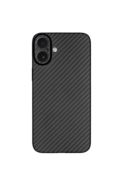SILKASE Θήκη από ανθρακονήματα για Apple iPhone 16 Plus, προστασία κάμερας, μ...