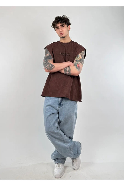 XPUPPETWEAR Washed Muscle Tee