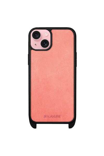 SILKASE Husa Piele pentru Apple iPhone 15 Plus, piele naturala Missouri