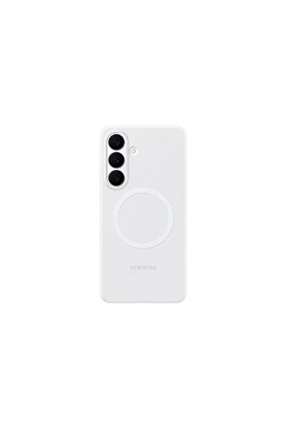 Samsung Husă Silicone Magnet Cover pentru Galaxy S26+ Alb