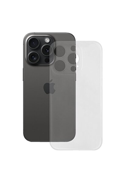 SILKASE Husa 0.3mm pentru Apple iPhone 15 Pro, subtire, plastic mat, culoare ...