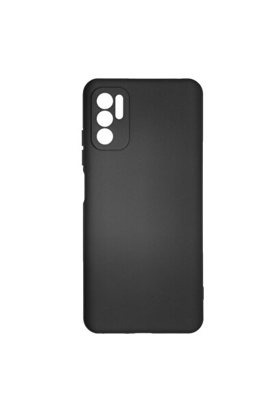 SILKASE Θήκη για Xiaomi Poco M3 Pro 5G, μαλακή σιλικόνη, μαύρη