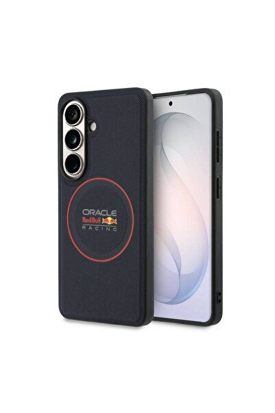 Red Bull Δερμάτινη Θήκη με Μαγνητικό Κόκκινο Διχτυωτό Δαχτυλίδι για Samsung G...