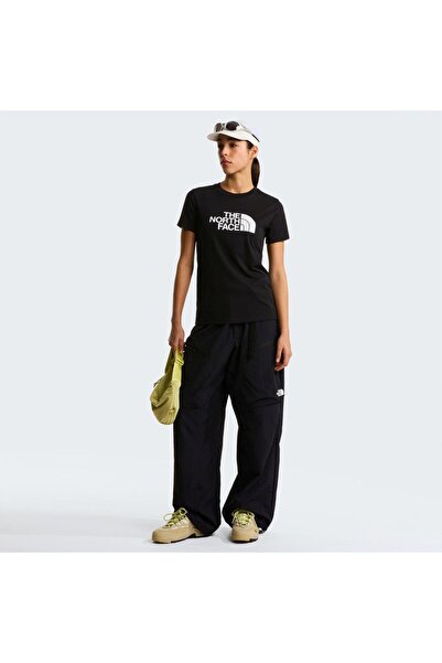 THE NORTH FACE W EVOLUTION HALF DOME SLIM SHORT SLEEVE Kadın Tişört NF0A8FX6JK31 Siyah-M