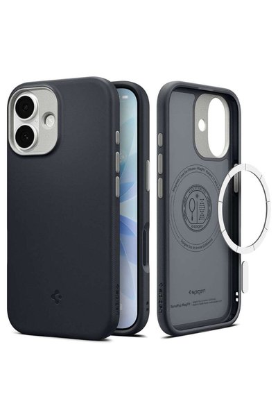 Spigen Nano Pop MagSafe Protective Case for iPhone 17, Sesame Black