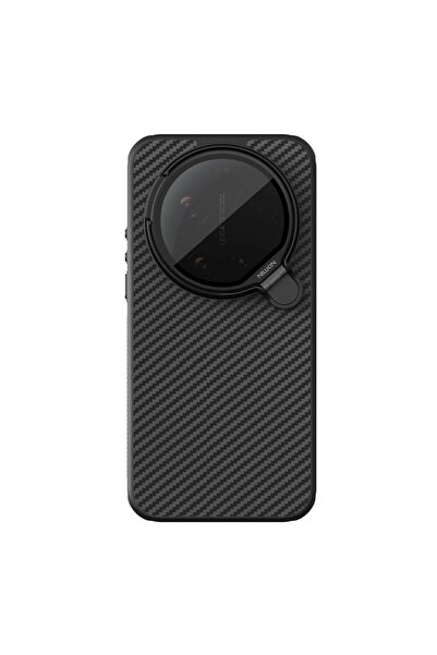 SILKASE Husă Nillkin CarboProp Aramid Magnetic pentru Xiaomi 17 Ultra, Neagră