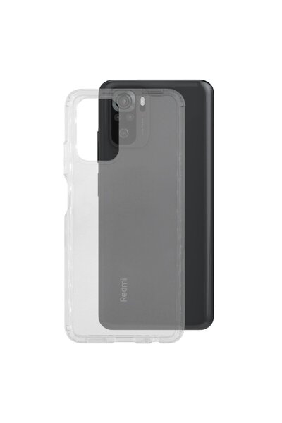 SILKASE Θήκη για Xiaomi Redmi Note 10, σιλικόνης/πλαστική, διάφανη