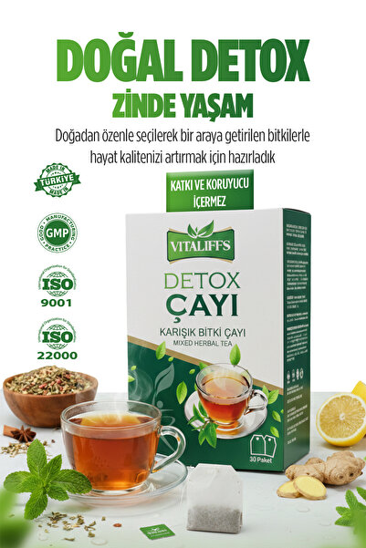 Vitaliffs Kinoa Bitkisel Form Detox Çayı