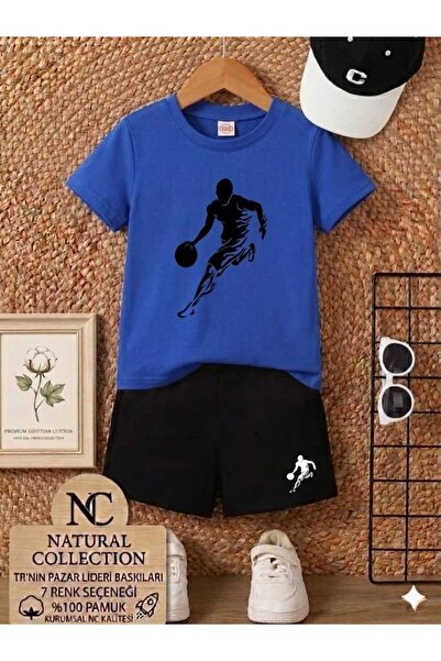 Nice Clothes ΚΑΛΟΚΑΙΡΙΝΟ ΠΑΙΔΙΚΟ ΜΠΛΟΥΖΑΚΙ ΚΑΙ ΣΟΡΤΣ UNISEX (ΜΑΥΡΟ ΜΠΕΣΤΕΡΝΤ)