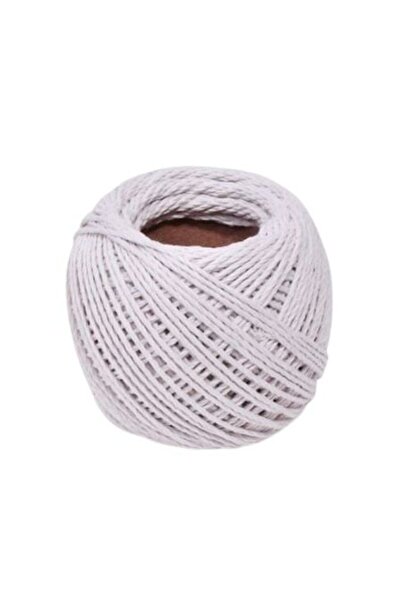 Diakakic Στριφτό βαμβακερό σχοινί, λευκό, 50 μ.